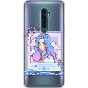 Прозрачный чехол Uprint OPPO Reno2 The Sakuras Will Cry For You