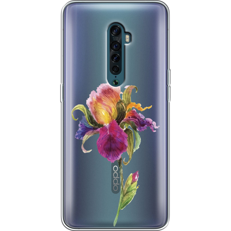 Прозрачный чехол Uprint OPPO Reno2 Iris