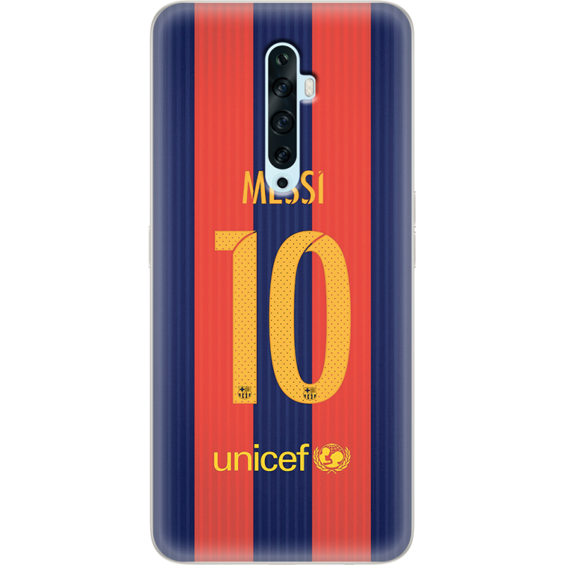 Чехол Uprint OPPO Reno2 Z Messi 10