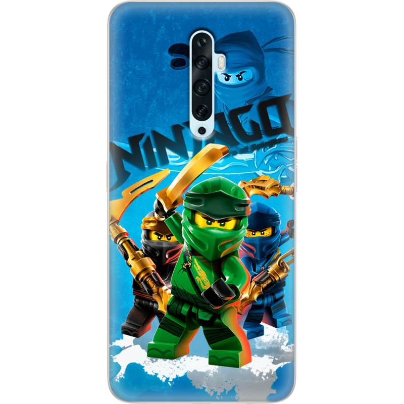 Чехол Uprint OPPO Reno2 Z Lego Ninjago