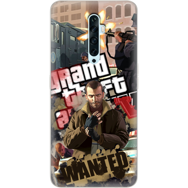 Чехол Uprint OPPO Reno2 Z GTA 4