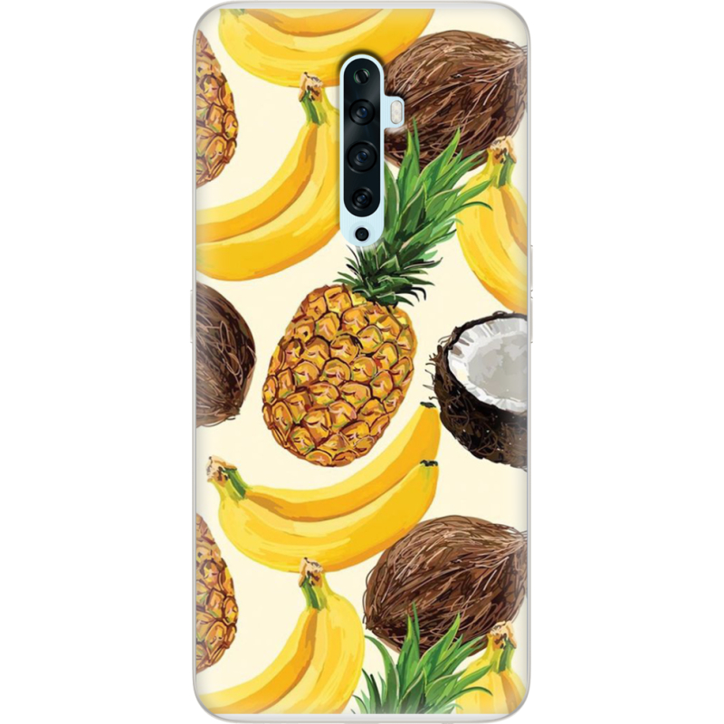 Чехол Uprint OPPO Reno2 Z Tropical Fruits