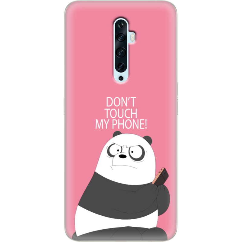 Чехол Uprint OPPO Reno2 Z Dont Touch My Phone Panda