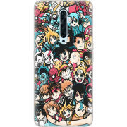 Чехол Uprint OPPO Reno2 Z Anime Stickers