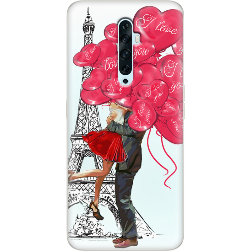 Чехол Uprint OPPO Reno2 Z Love in Paris