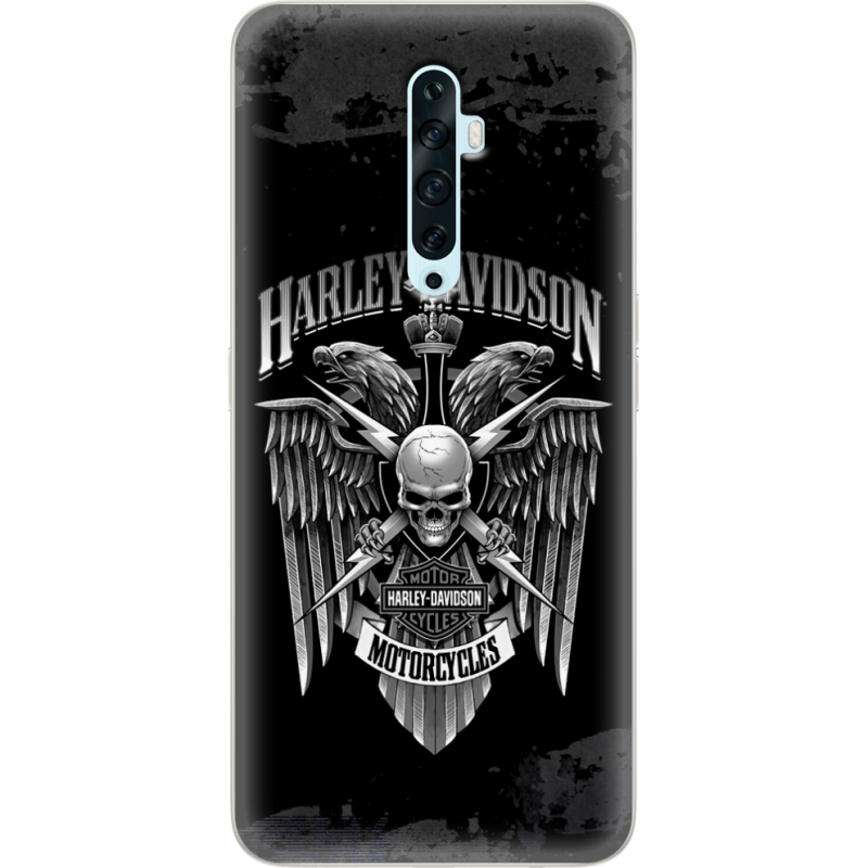 Чехол Uprint OPPO Reno2 Z Harley Davidson