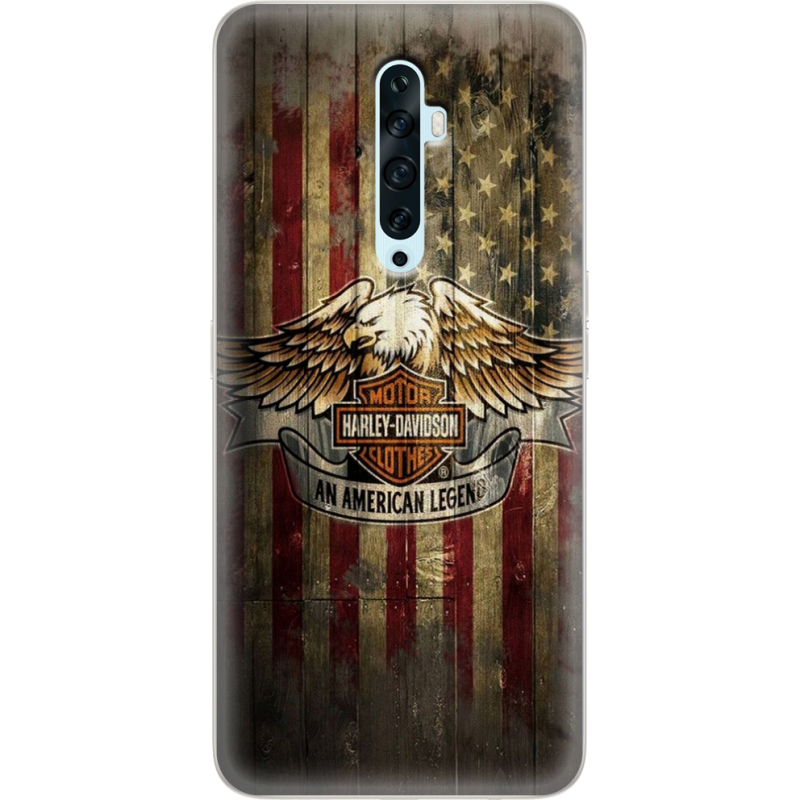 Чехол Uprint OPPO Reno2 Z Harley An American Legend