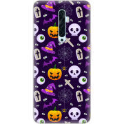 Чехол Uprint OPPO Reno2 Z Halloween Purple Mood