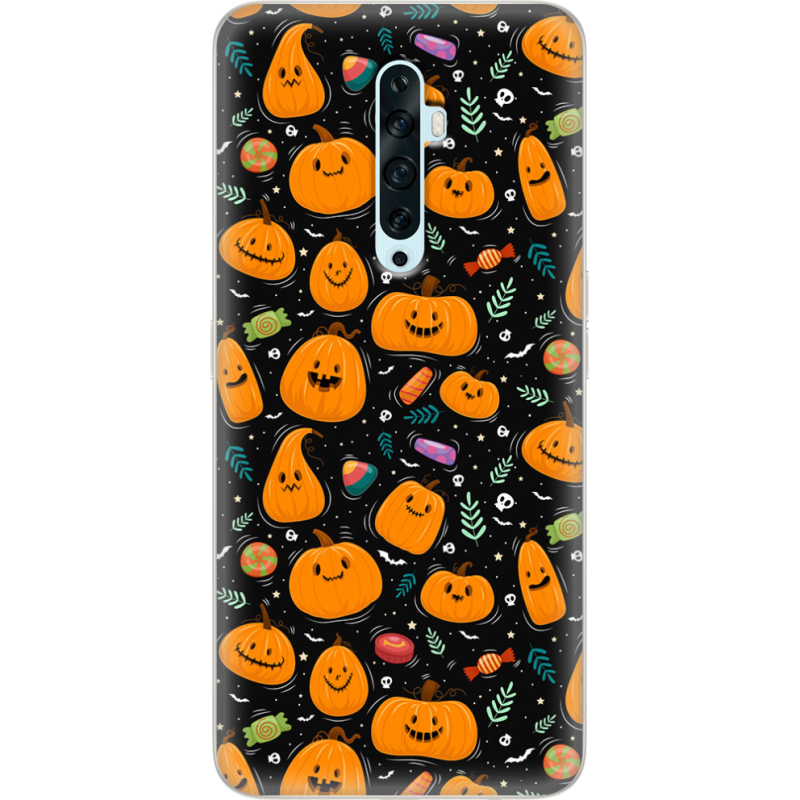 Чехол Uprint OPPO Reno2 Z Cute Halloween