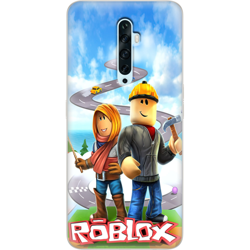 Чехол Uprint OPPO Reno2 Z Roblox Білдерман