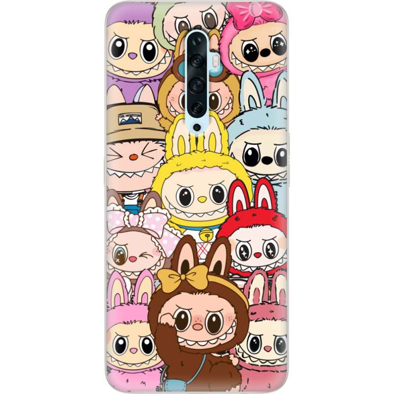 Чехол Uprint OPPO Reno2 Z Labubu