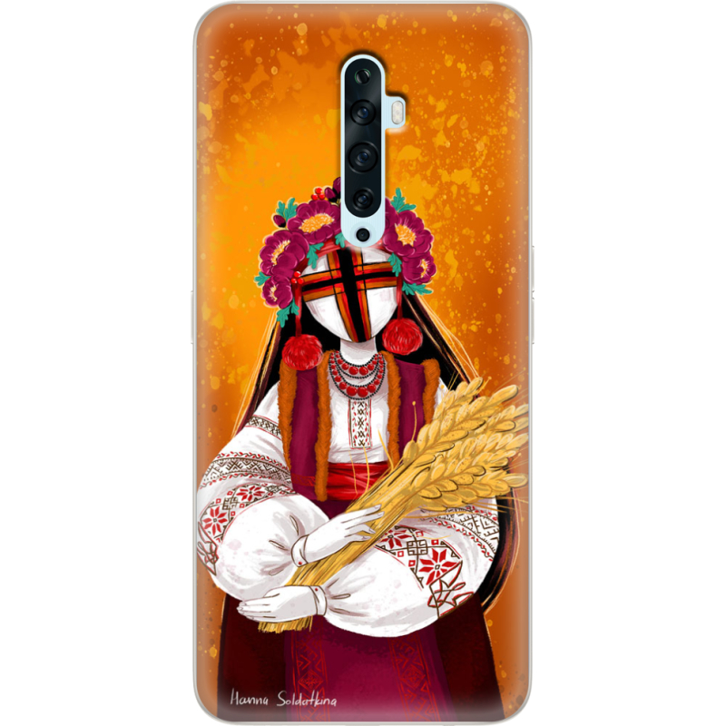 Чехол Uprint OPPO Reno2 Z Motanka by H Soldatkina