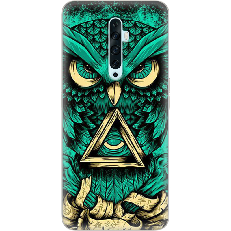 Чехол Uprint OPPO Reno2 Z Masonic Owl