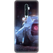 Чехол Uprint OPPO Reno2 Z Silver Car