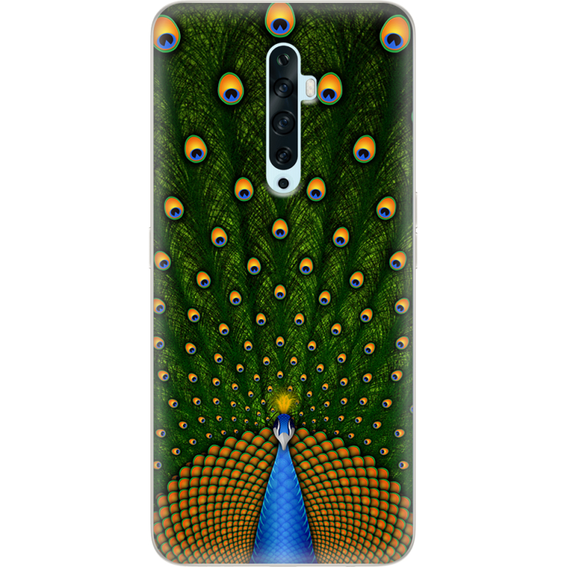 Чехол Uprint OPPO Reno2 Z Peacocks Tail