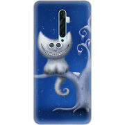 Чехол Uprint OPPO Reno2 Z Smile Cheshire Cat