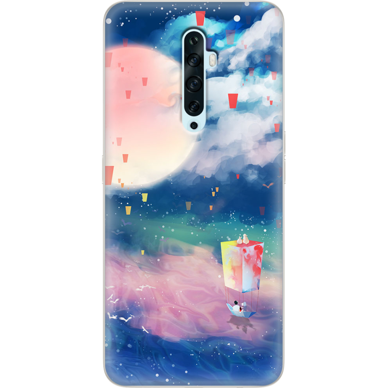 Чехол Uprint OPPO Reno2 Z Sky Lanterns