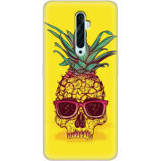 Чехол Uprint OPPO Reno2 Z Pineapple Skull