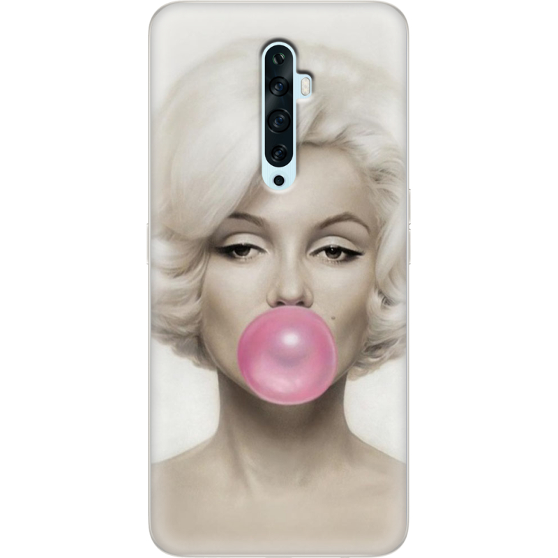 Чехол Uprint OPPO Reno2 Z Marilyn Monroe Bubble Gum