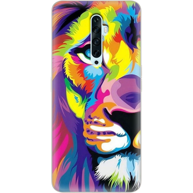 Чехол Uprint OPPO Reno2 Z Frilly Lion