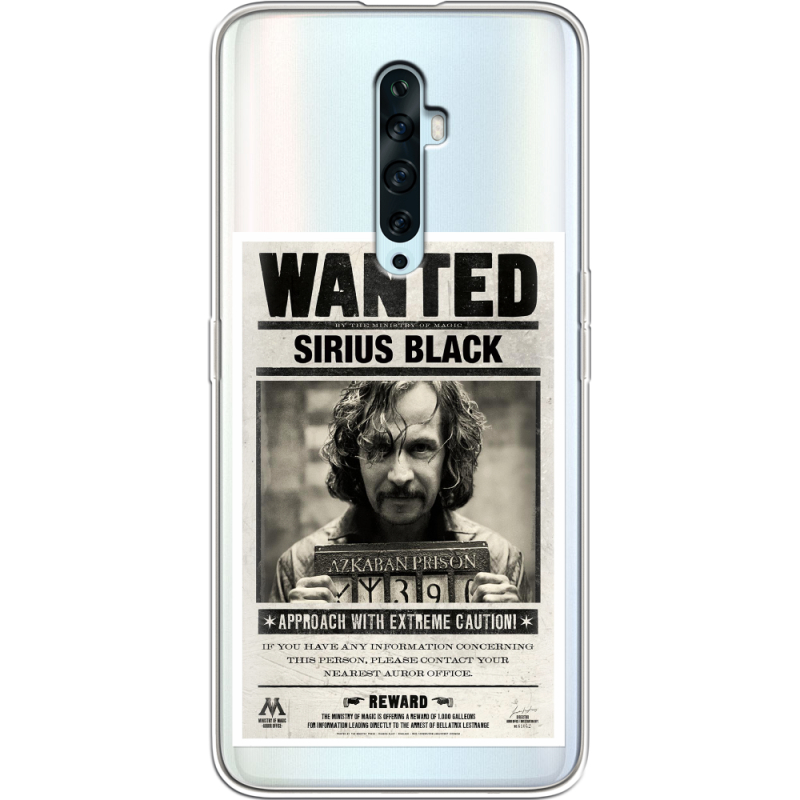 Прозрачный чехол Uprint OPPO Reno2 Z Sirius Black