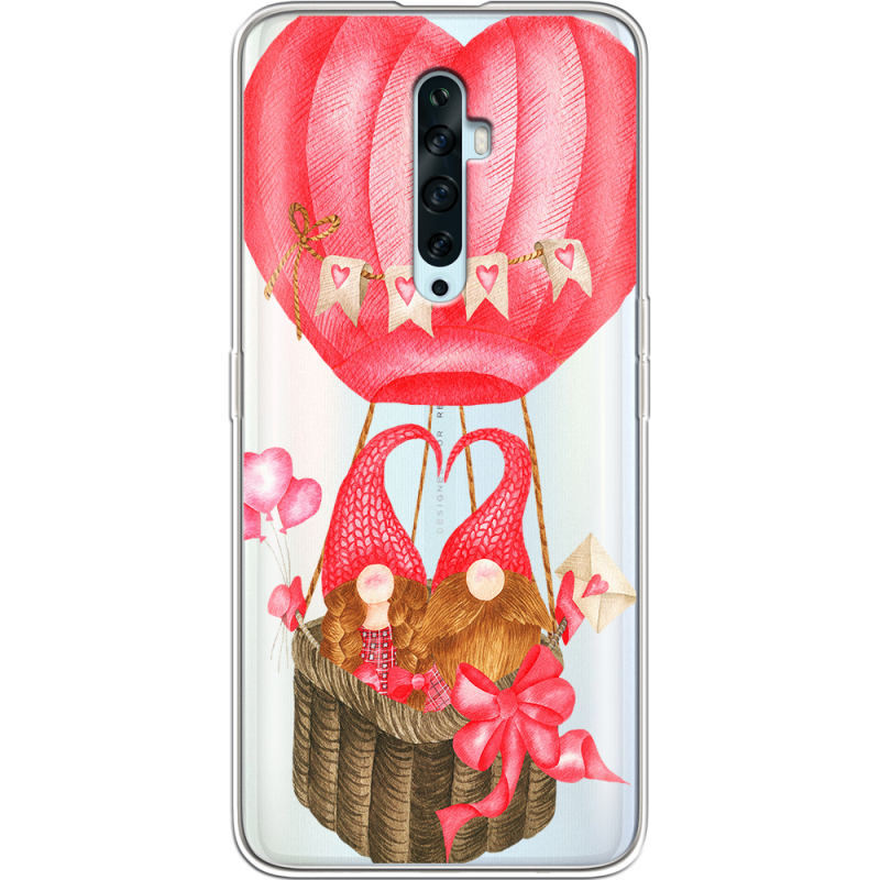 Прозрачный чехол Uprint OPPO Reno2 Z Valentine Dwarfs