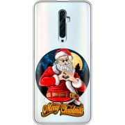 Прозрачный чехол Uprint OPPO Reno2 Z Cool Santa