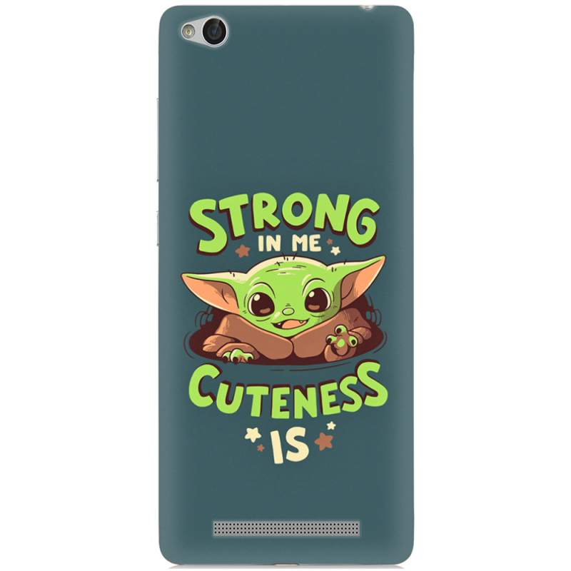 Чехол Uprint Xiaomi Redmi 3 Strong in me Cuteness is