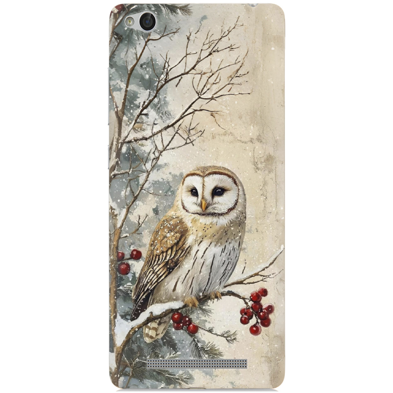 Чехол Uprint Xiaomi Redmi 3 Christmas Owl