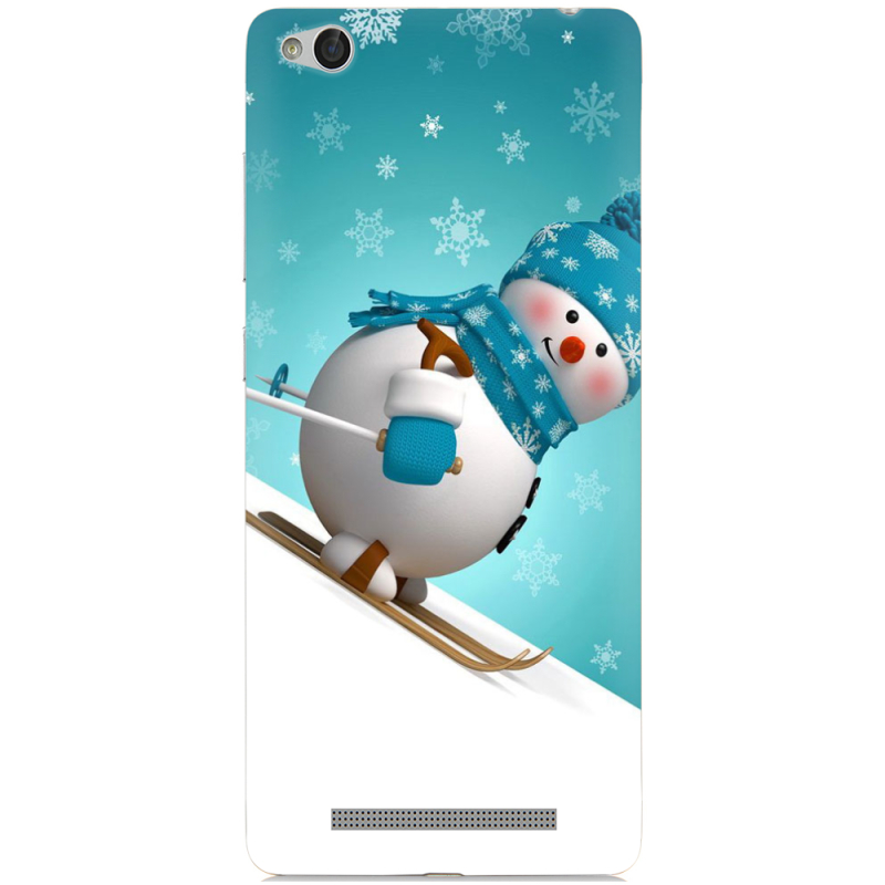 Чехол Uprint Xiaomi Redmi 3 Skier Snowman
