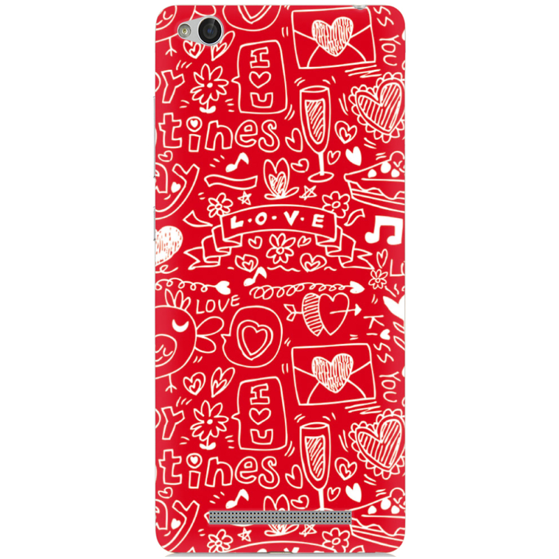 Чехол Uprint Xiaomi Redmi 3 Happy Valentines