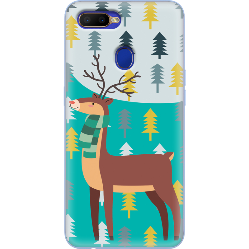 Чехол Uprint OPPO A5s Foresty Deer