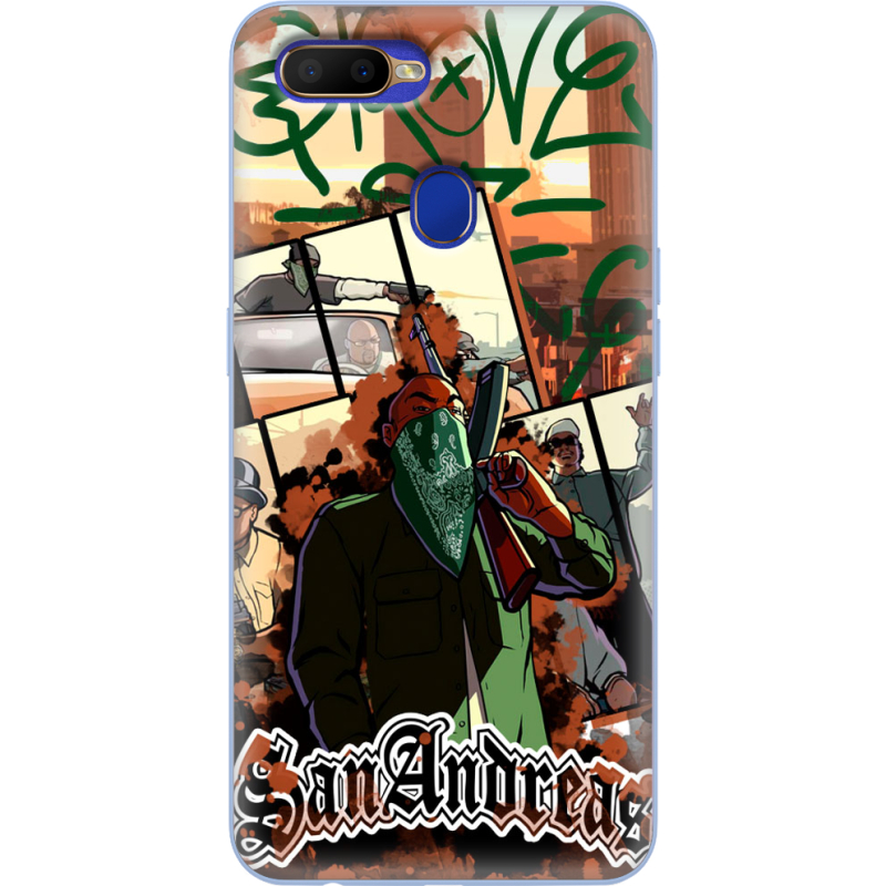 Чехол Uprint OPPO A5s GTA San Andreas