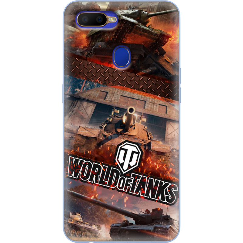 Чехол Uprint OPPO A5s World Of Tanks