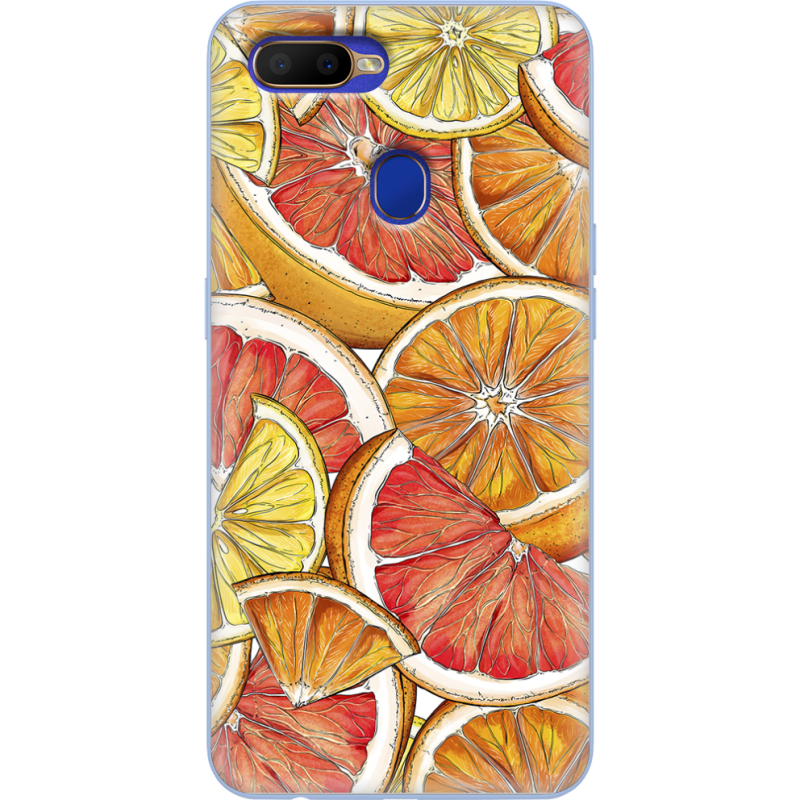 Чехол Uprint OPPO A5s Citrus Pattern