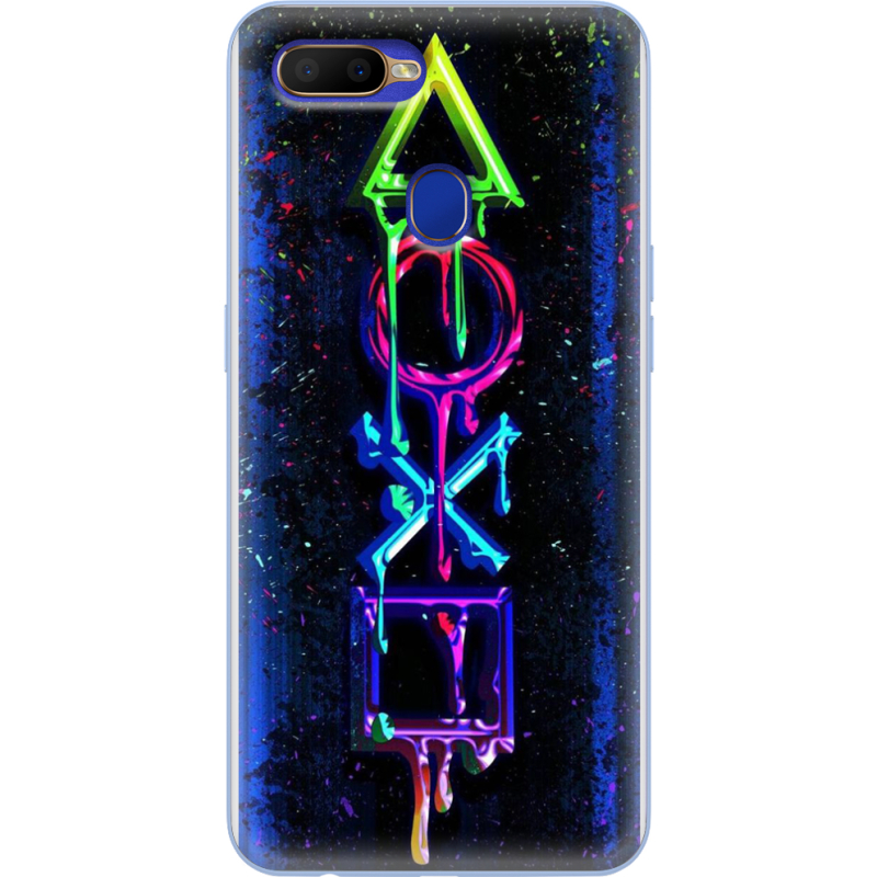 Чехол Uprint OPPO A5s Graffiti symbols