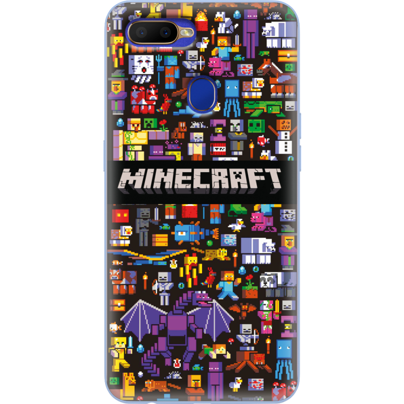 Чехол Uprint OPPO A5s Minecraft Mobbery