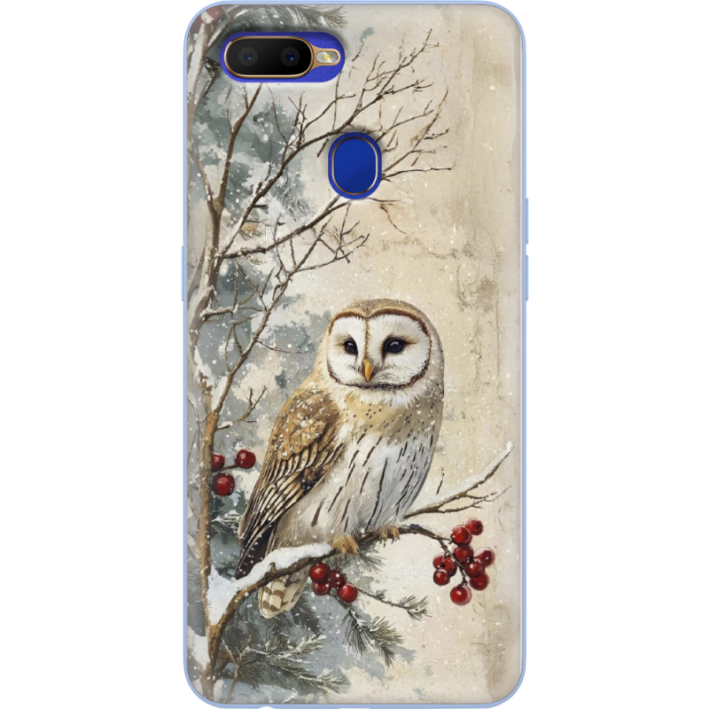 Чехол Uprint OPPO A5s Christmas Owl