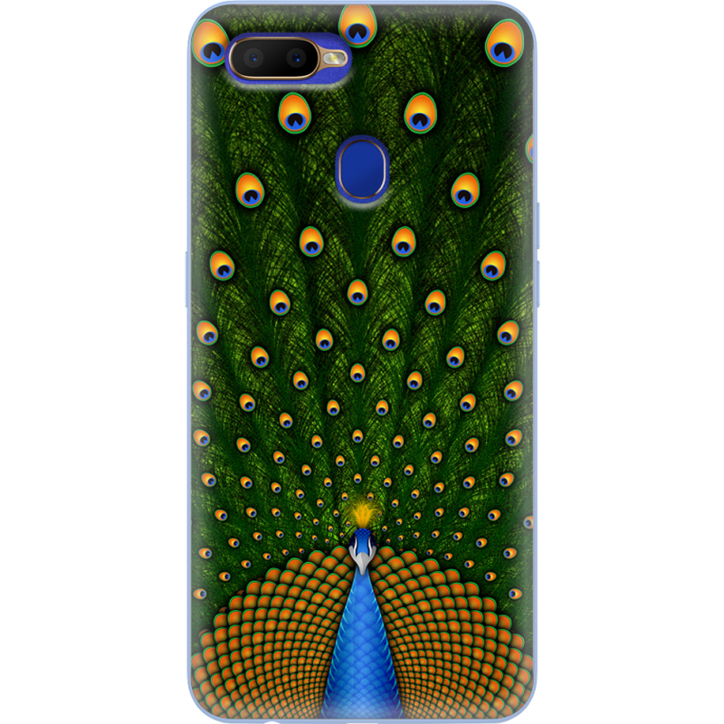 Чехол Uprint OPPO A5s Peacocks Tail