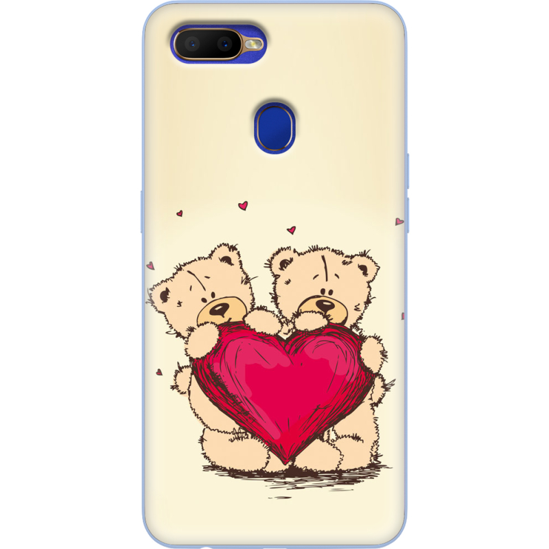 Чехол Uprint OPPO A5s Teddy Bear Love