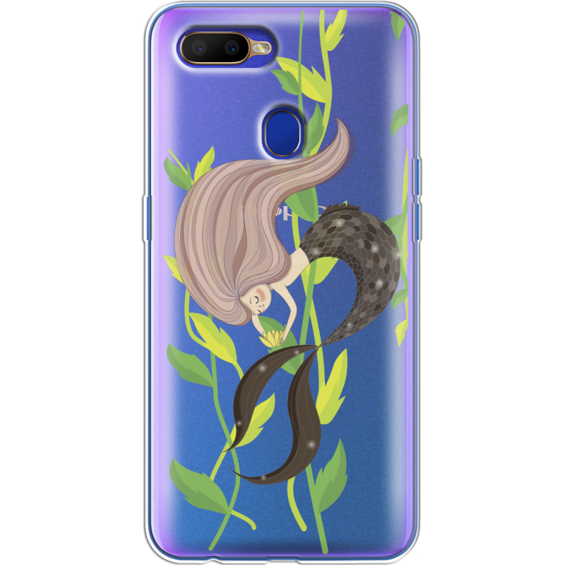 Прозрачный чехол Uprint OPPO A5s Cute Mermaid