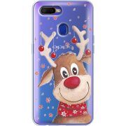 Прозрачный чехол Uprint OPPO A5s Winter Deer