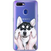 Прозрачный чехол Uprint OPPO A5s Husky