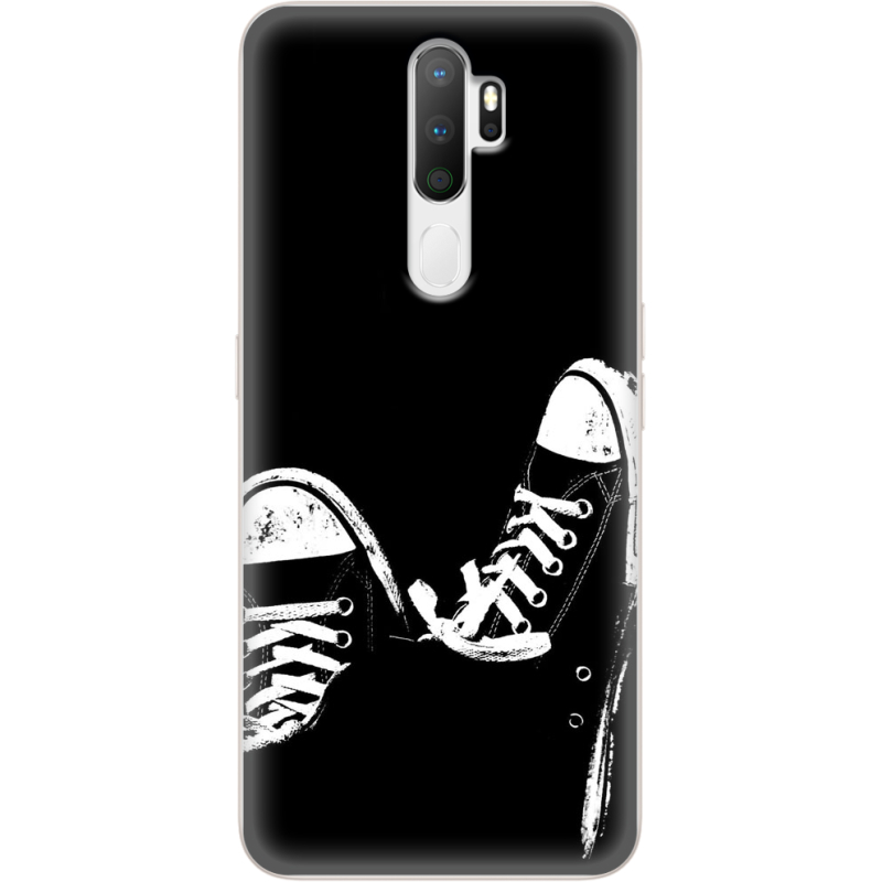 Чехол Uprint OPPO A5 2020 Black Sneakers