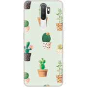 Чехол Uprint OPPO A5 2020 L-green Cacti