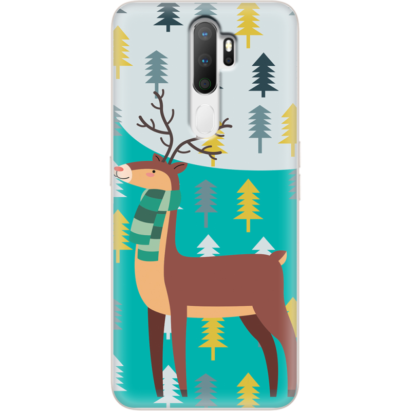 Чехол Uprint OPPO A5 2020 Foresty Deer