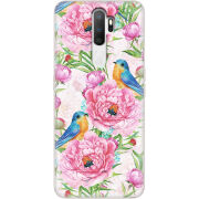 Чехол Uprint OPPO A5 2020 Birds and Flowers