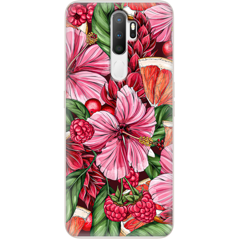 Чехол Uprint OPPO A5 2020 Tropical Flowers