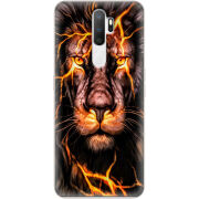 Чехол Uprint OPPO A5 2020 Fire Lion