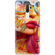 Чехол Uprint OPPO A5 2020 Yellow Girl Pop Art